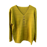 Sweater spandex botones dorados Isabel